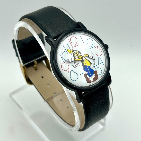 Lorus Vintage 90’s Goofy New Strap Unisex Watch Working - Picture 3 of 10